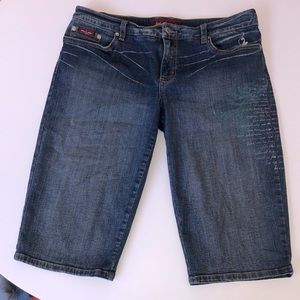 Y2K Baby Phat Long Jean Shorts